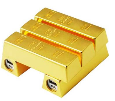 power bank pb34 lingot d'or