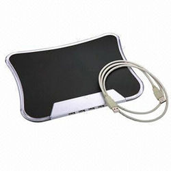 Tapis de souris avec chargeur de smartphone A+avec hub